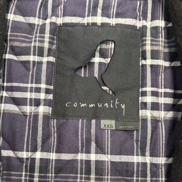 Aritzia, Community, Black Hooded Coat - Picture 2 of 6